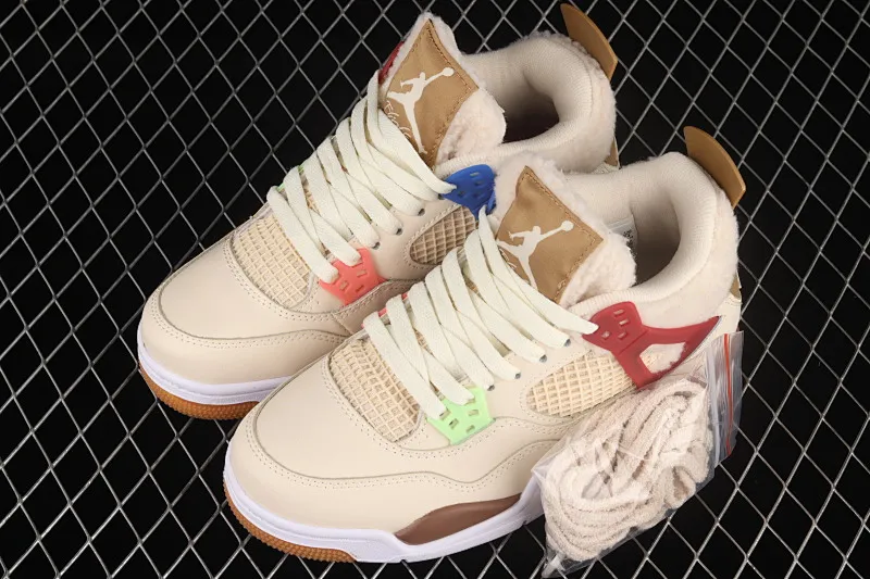 All categories Air Jordan Jordan series basketball shoes Air Jordan 4 G version Air Jordan 4 GS "Where The Wild Things Are" AJ4 Joe 4 Cashmere Pink DH0572-264
